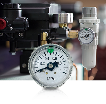 Mekaaninen ja pneumaattinen teollisuus Pressure Gauges